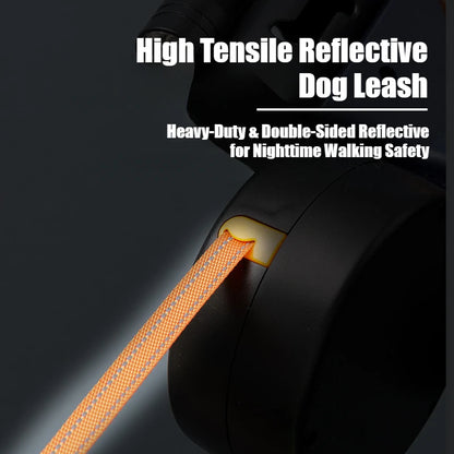 TwinGo™ – Dual Dog Retractable Harness with Anti-Tangle Clip